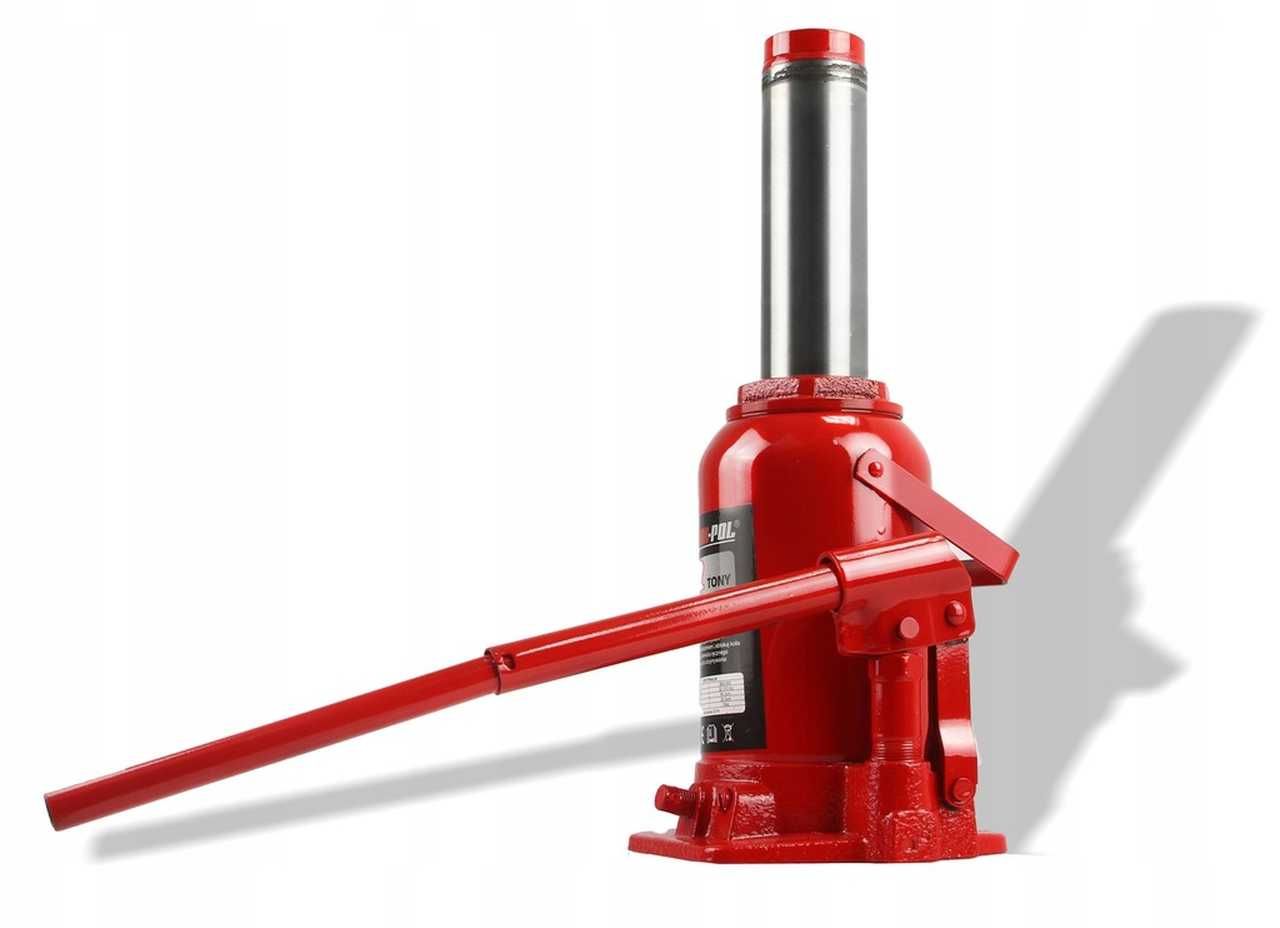 Podnośnik hydrauliczny słupkowy 32 TON lewarek butelkowy 32T