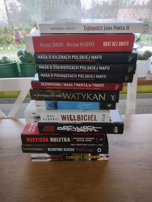 Książki zestaw 13 szt stan idealny