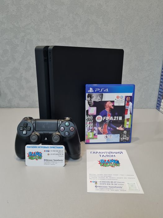 Ps4 Slim 1TB 1024GB CUH2208B Sony Playstation 4 Ps Магазин 12 Гарантія