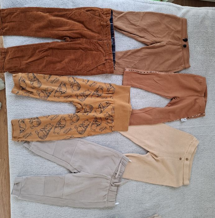 Spodnie chłopięce r. 86