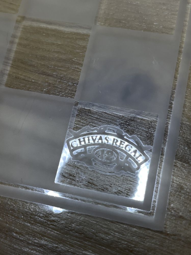 Szachy chivas regał szklane