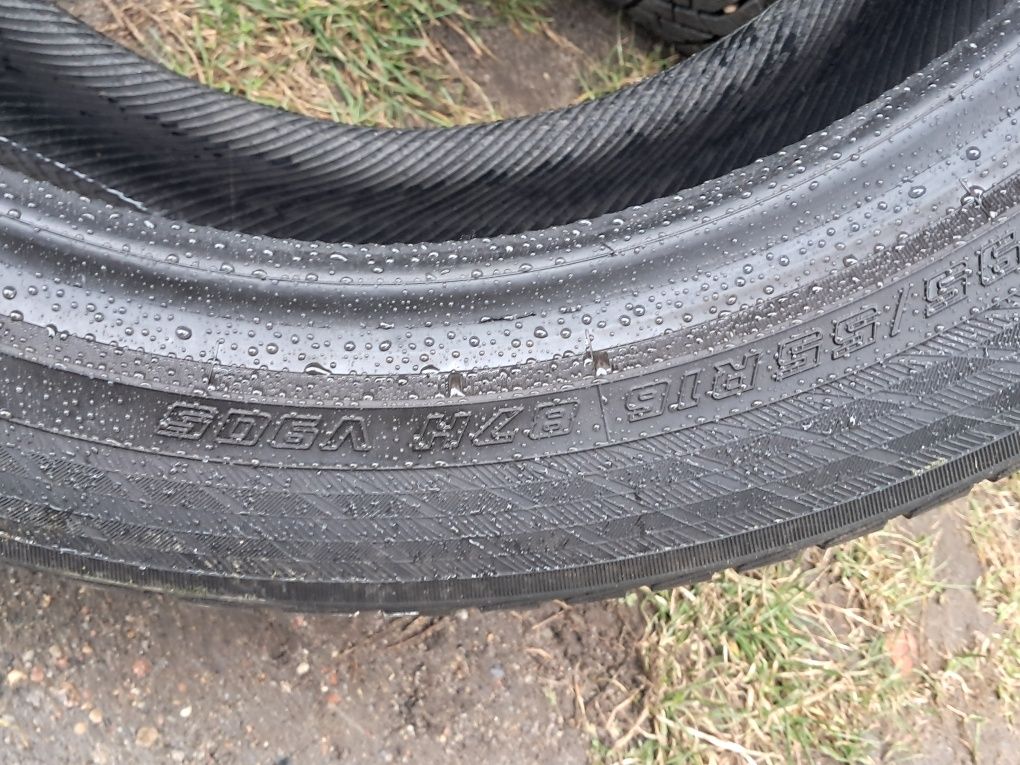 195/55 R16 87H M+S - Yokohama W Drive  ~7,5mm - 23/2016- jak  nowe-4sz