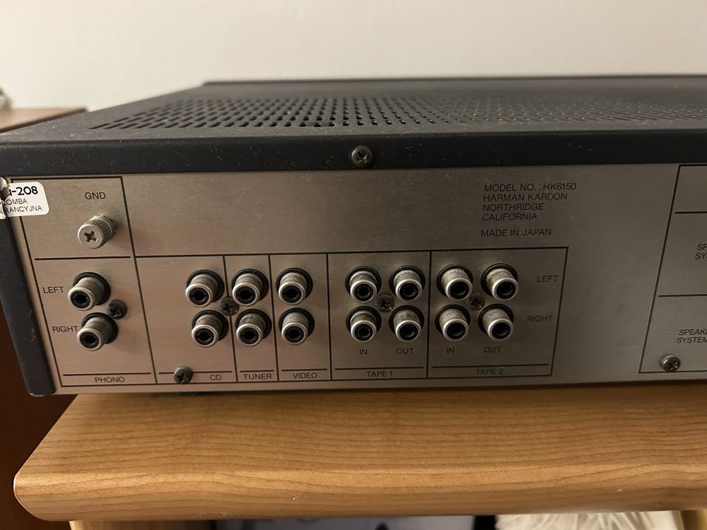 Wzmacniacz,  harman/kardon hk 6150, kolumny