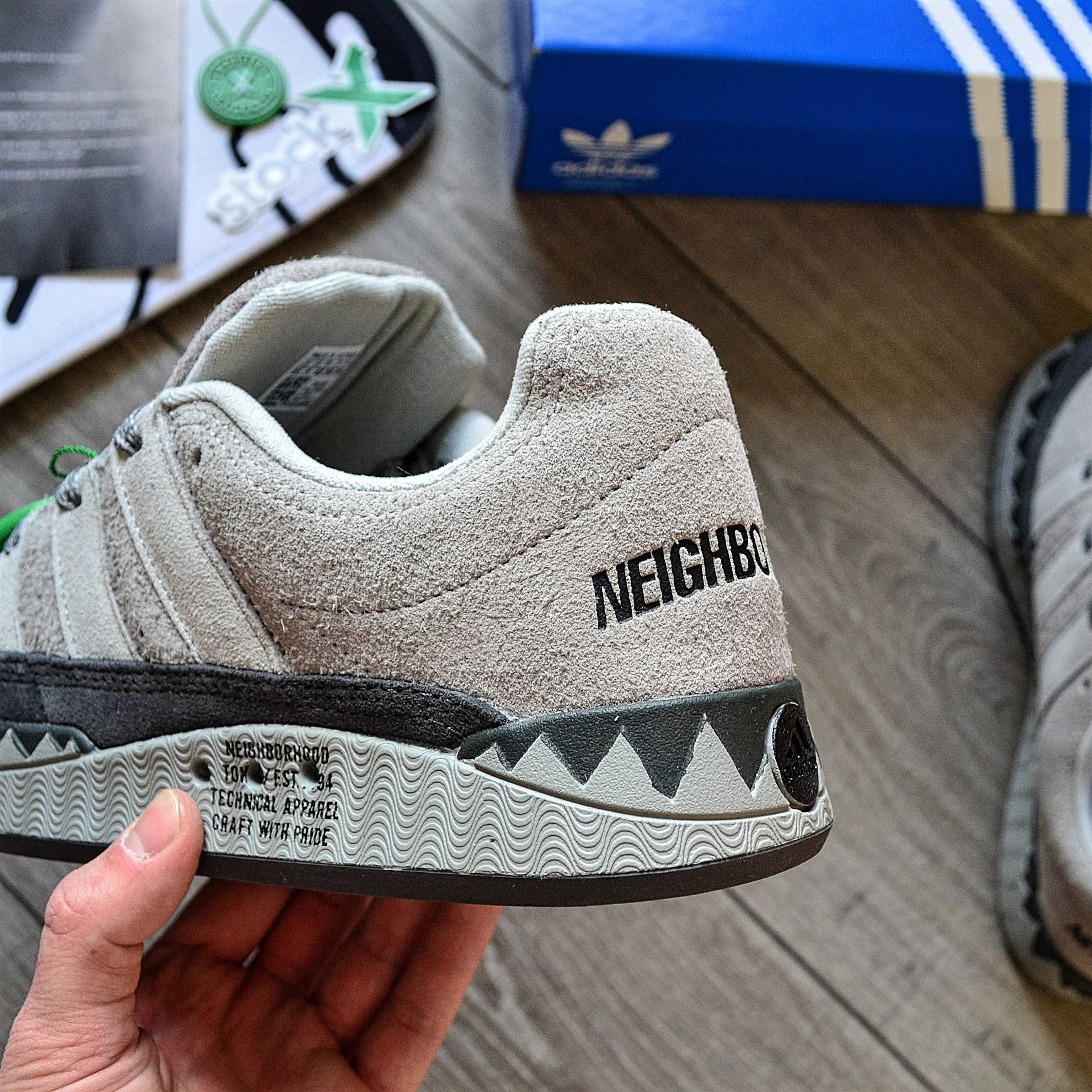 Чоловічі кросівки NEIGHBORHOOD x adidas Adimatic 'Grey' Розміри 40-45