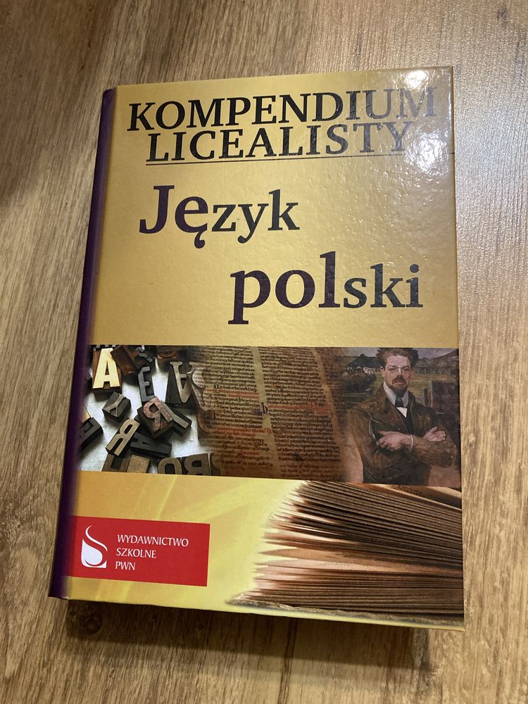 Kompendium licealisty język polski wydawnictwo PWN