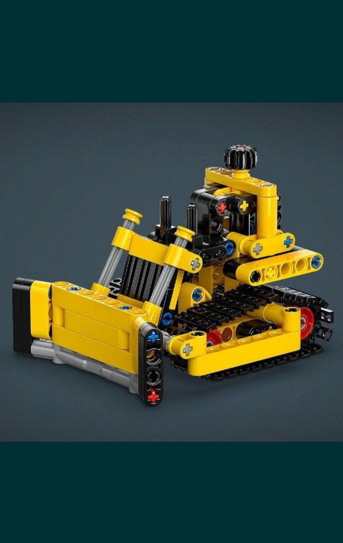 LEGO Technic zestaw budowlany
Ciężarówka oraz Spychacz