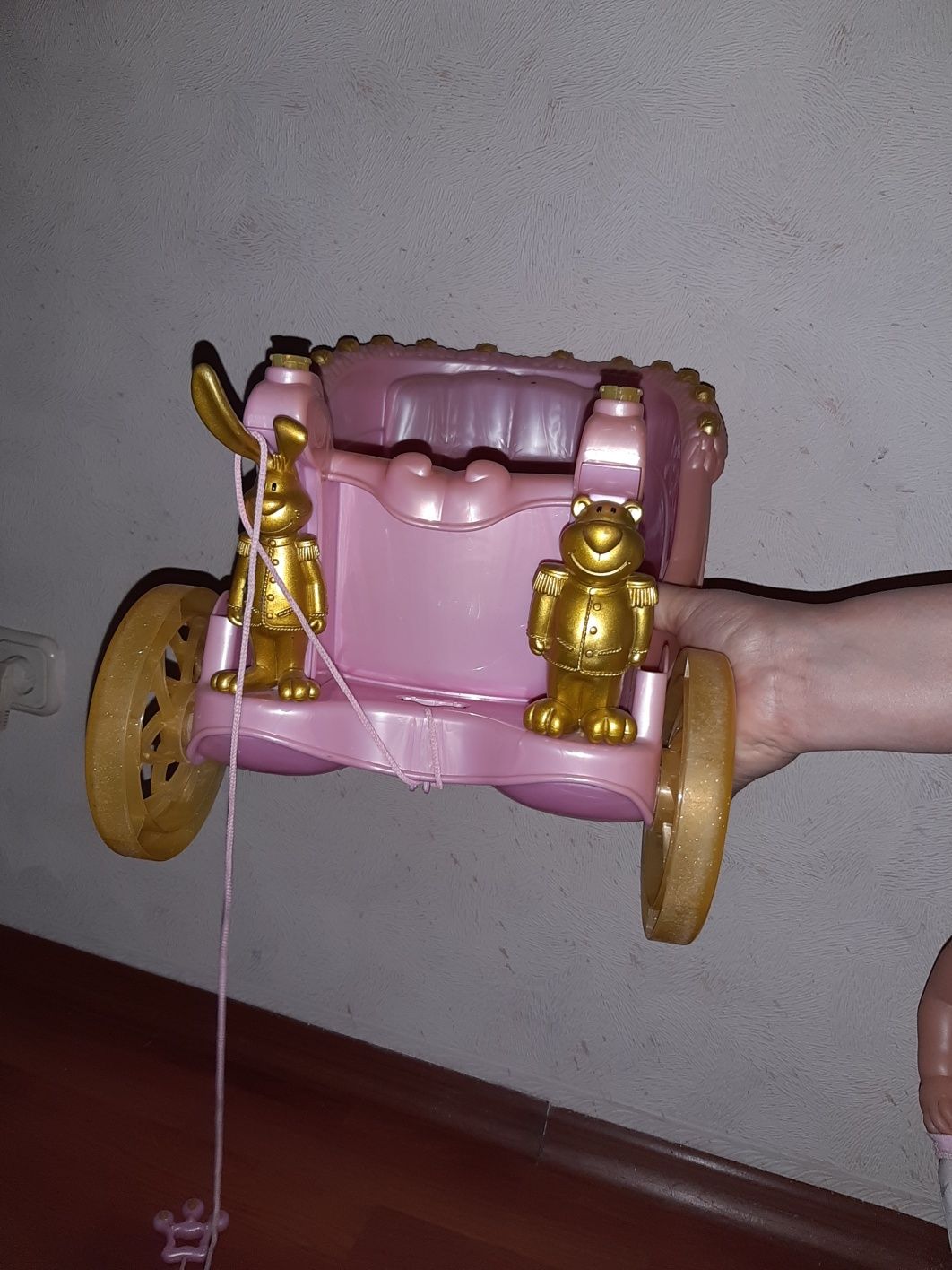 BABY born  Казковий Єдиноріг та карета для бебі борн