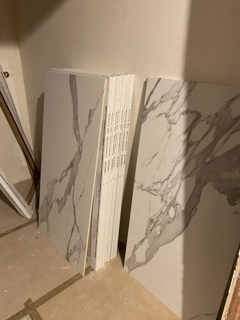 Płytki Specchio Carrara 4szt. Tubądzin 120x60 cm sat gres