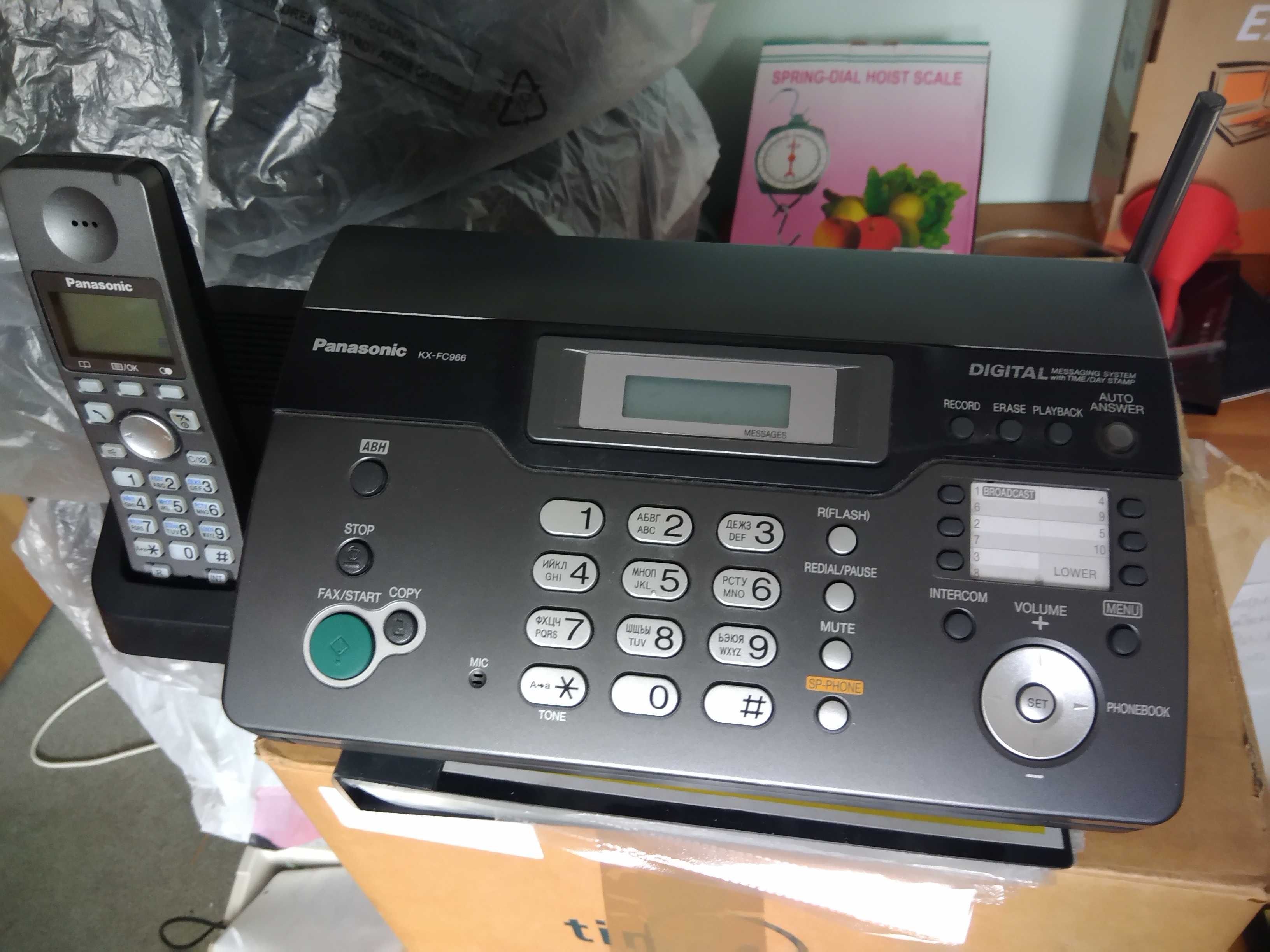 Факс Panasonic KX-FC966