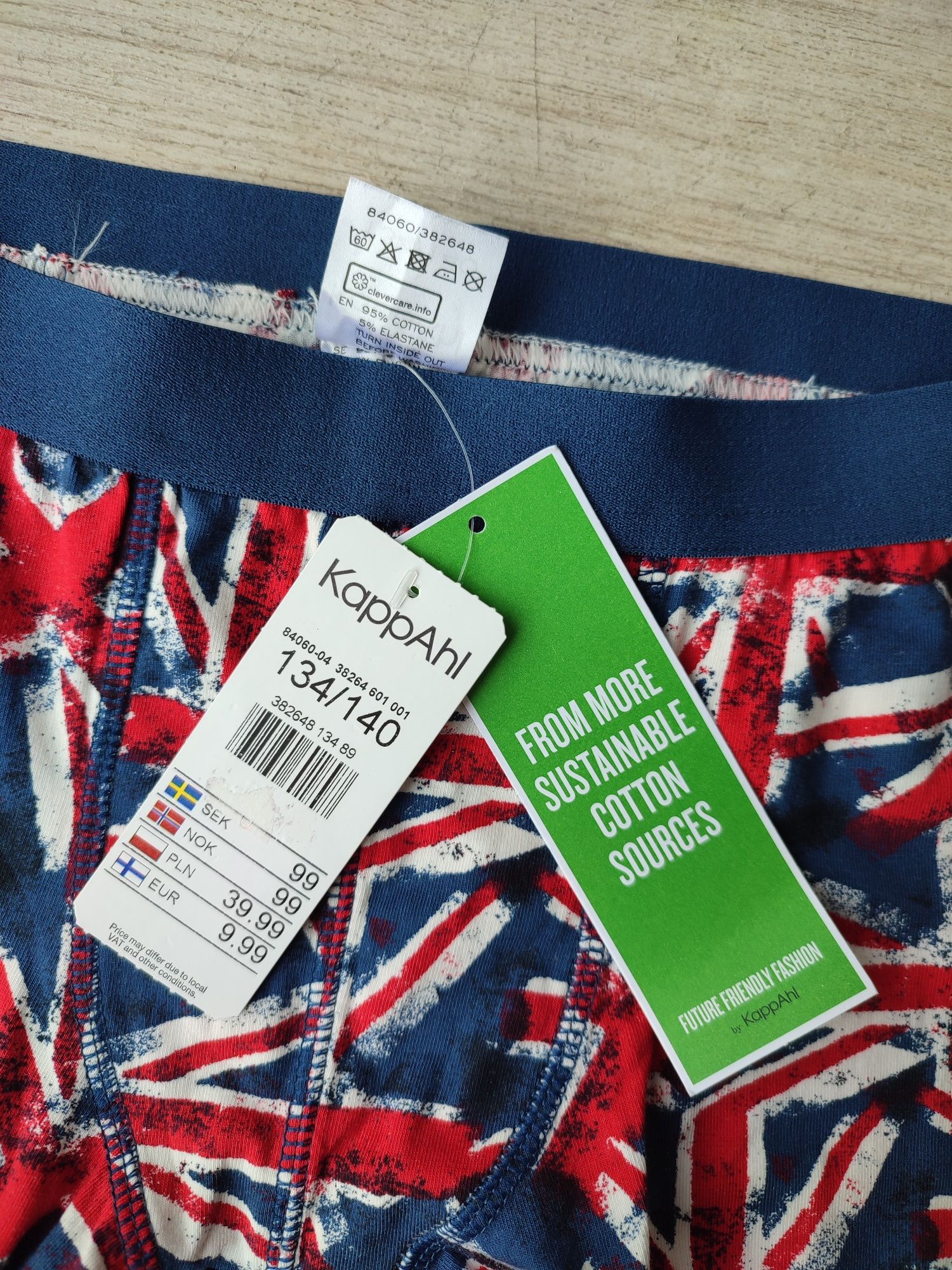 NOWE legginsy UK Wielka Brytania KappAhl roz. 134/140