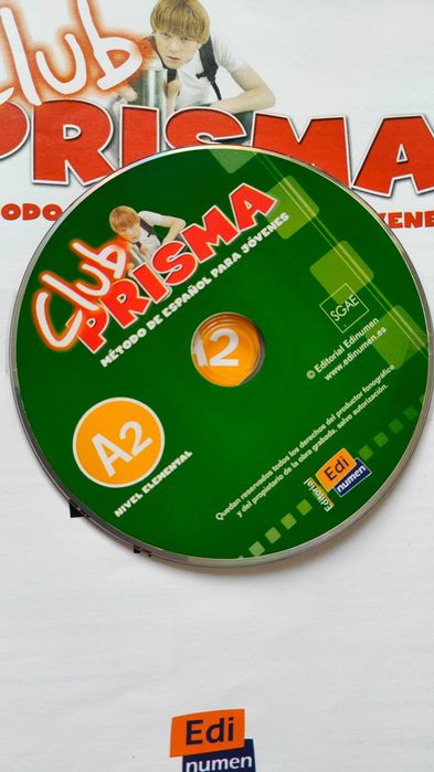 Club Prisma A2 + CD podręcznik hiszpański