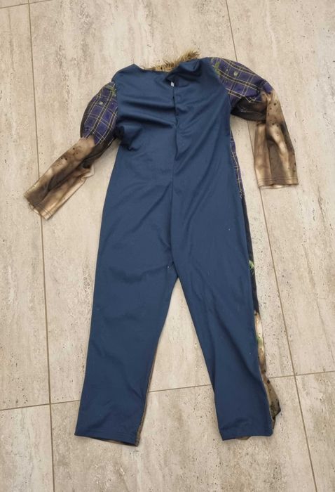 Strój 122 128 troll Halloween andrzejki karnawal kostium przebranie