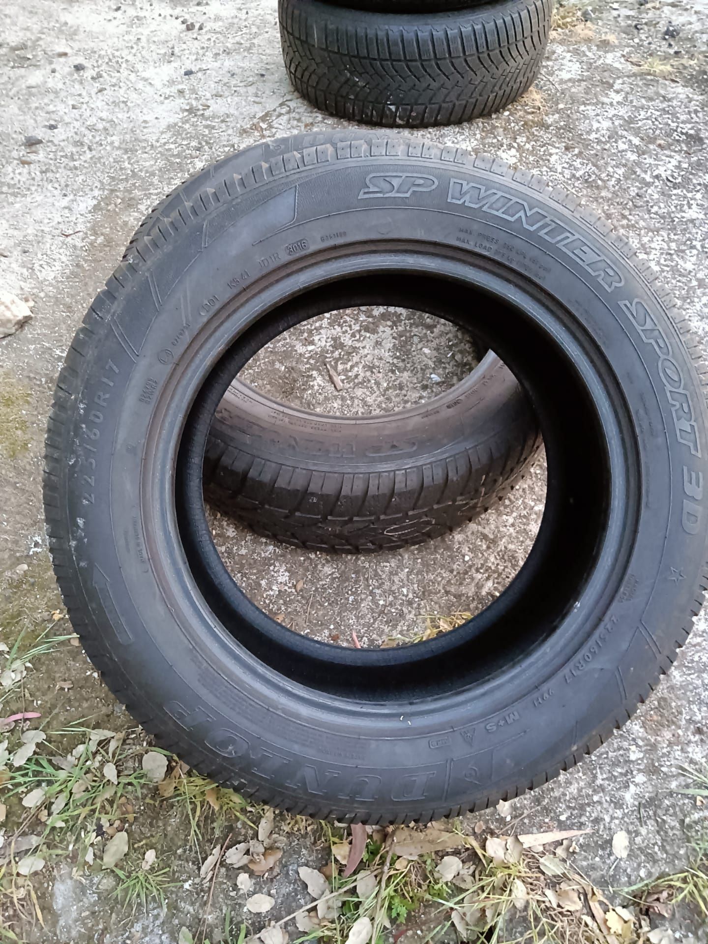 Pneus Dunlop 225/60R17 preço dos 2