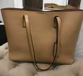 Puccini shopper duża torba nude beż