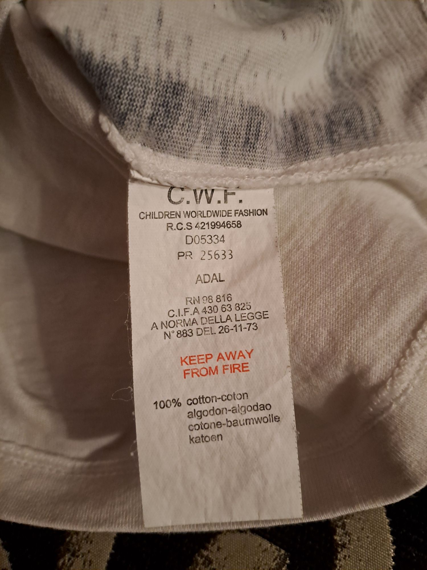 Bluzka chłopięca z długim rękawem 68 DKNY