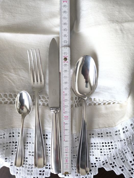 Talheres muito antigos com banho de prata