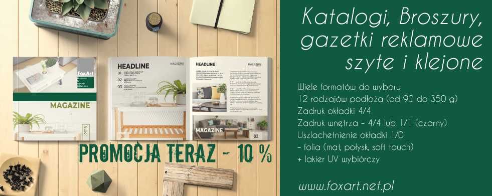 druk: kalendarze, wizytówki, ulotki, katalogi, banery, szyldy,naklejki