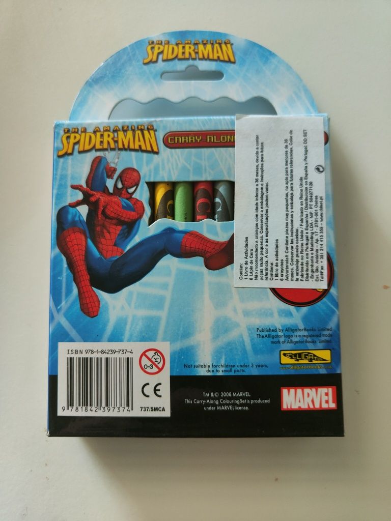 Livros Colorir e Atividades Spiderman (vários)