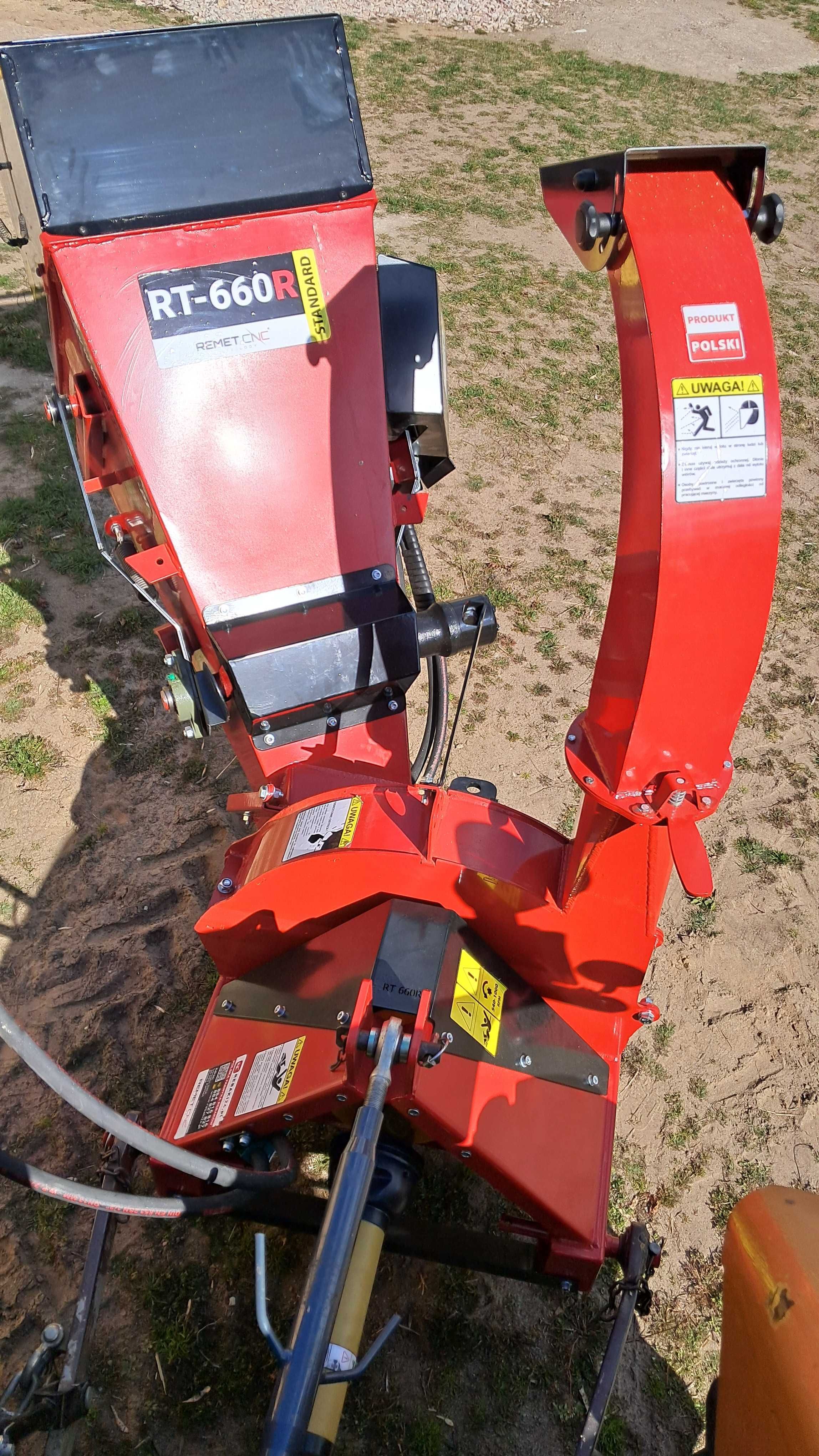Rębak Tarczowy RT-660R + Noże 8 szt + Dwa Wały WOM