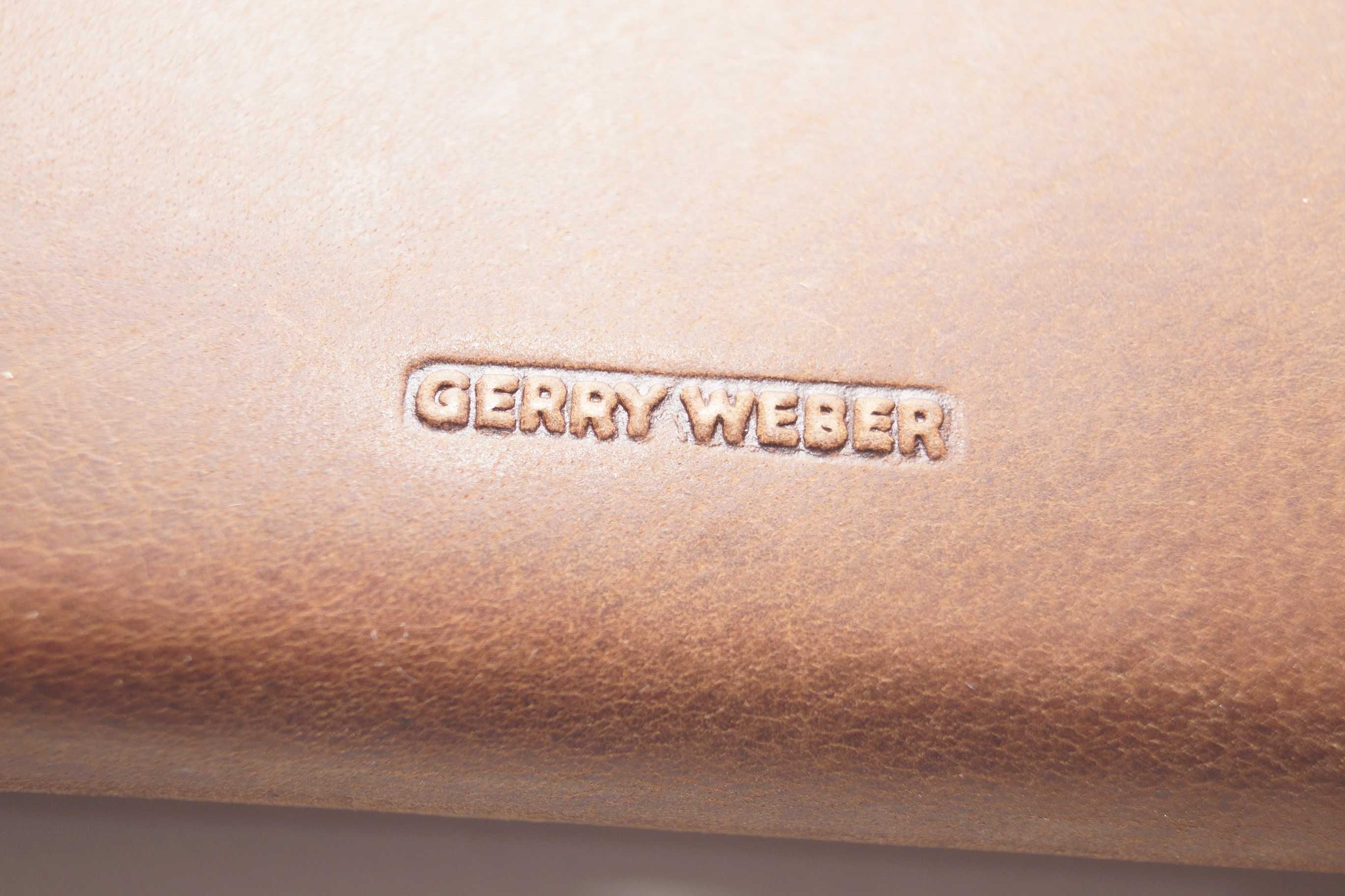 Gerry Weber Portfel damski skórzany brązowy