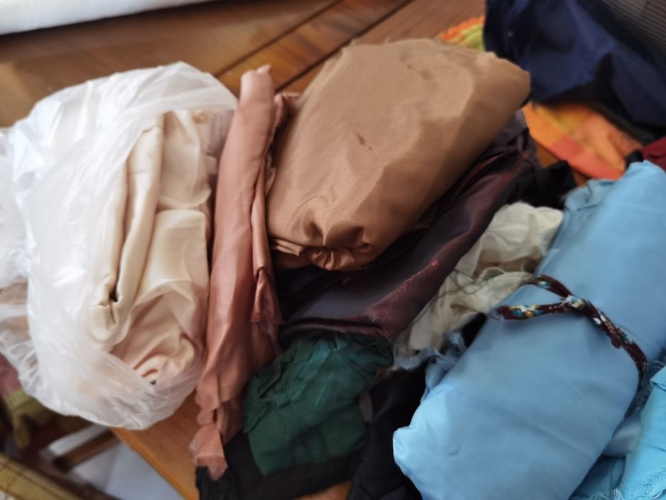 Forros de tecido tafeta entretela mt e retalhos