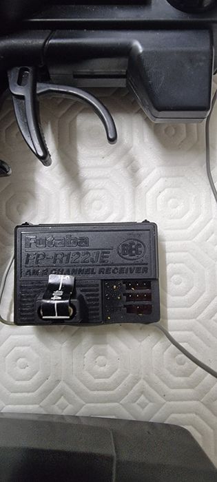 Dois comandos rc futaba e hot rc