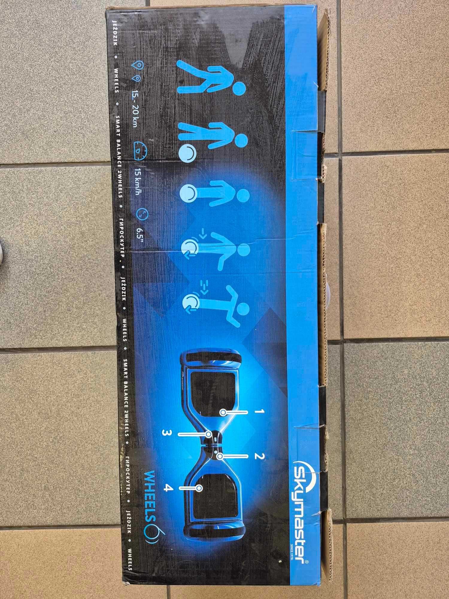 Deskorolka elektryczna, hoverboard Skymaster