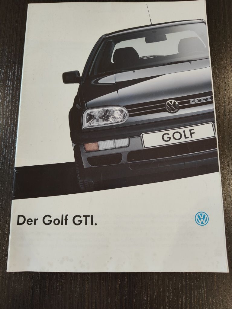 Prospekt Golf III GTI 1993 r.