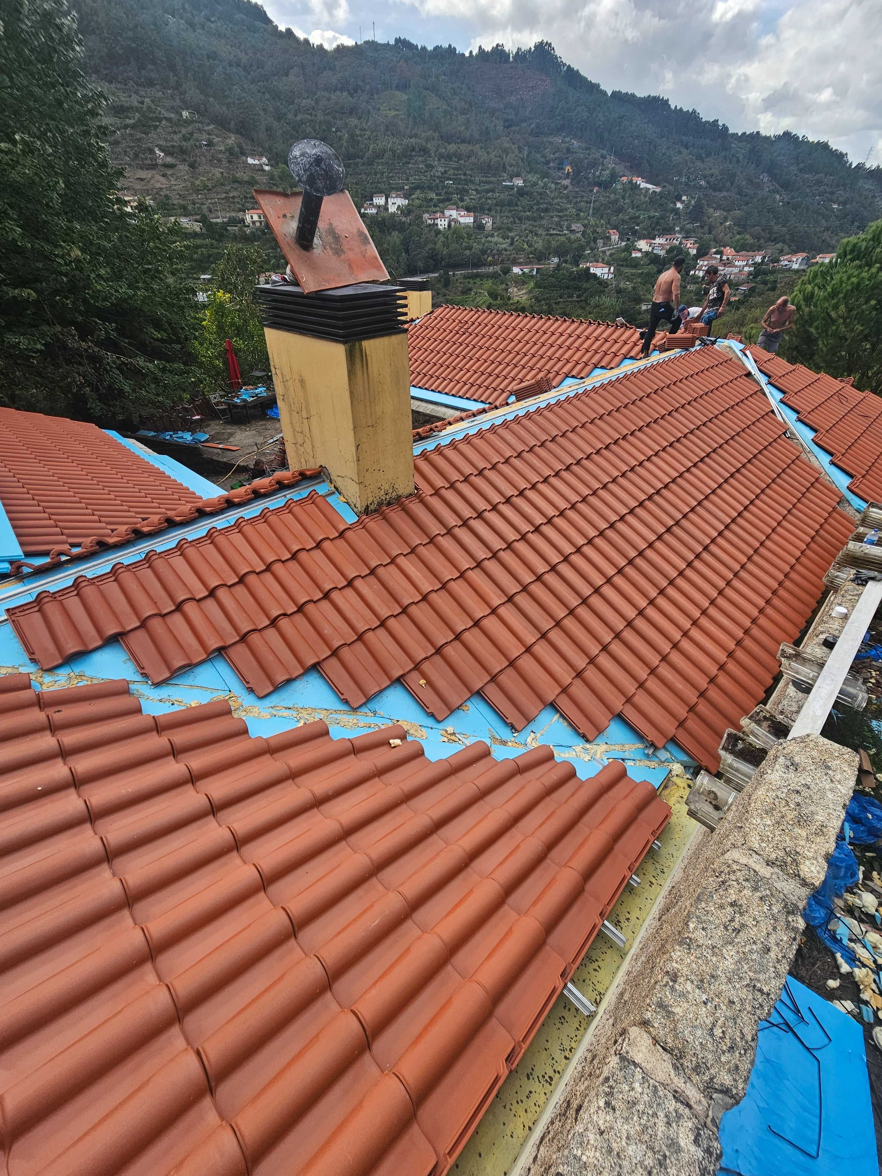 REPARAÇÃO De TELHADOS, Remodelação de interiores, construção civil.
