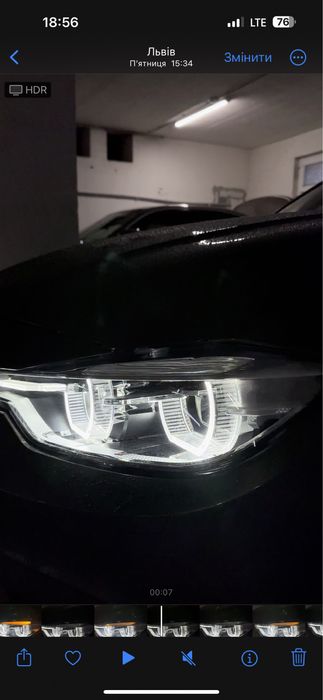 Передні Фари bmw f30 full led 2012-2018р