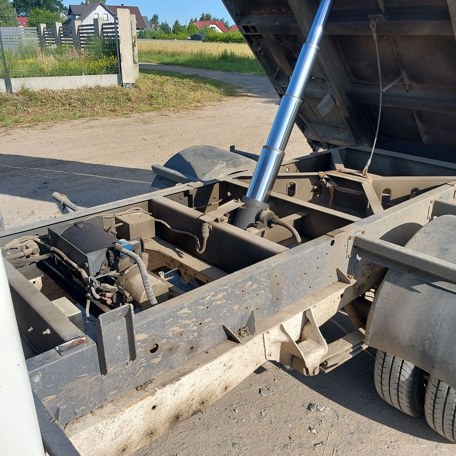 Transit doka wywrotka blizniak