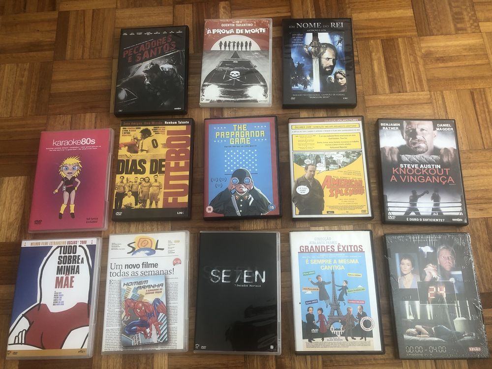 Troco filmes e séries em dvd