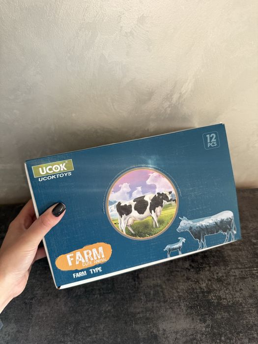 Набір фігурок свійських тварин 12 шт.