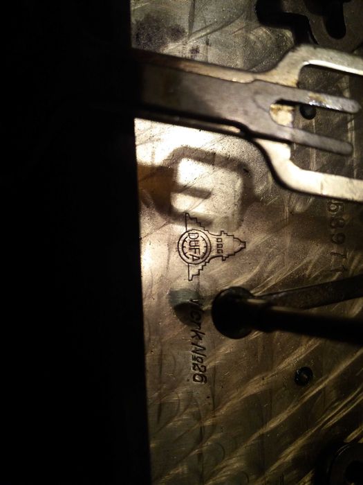 Zegar Dębowa BABA Marki DUFA lata 1920/1930