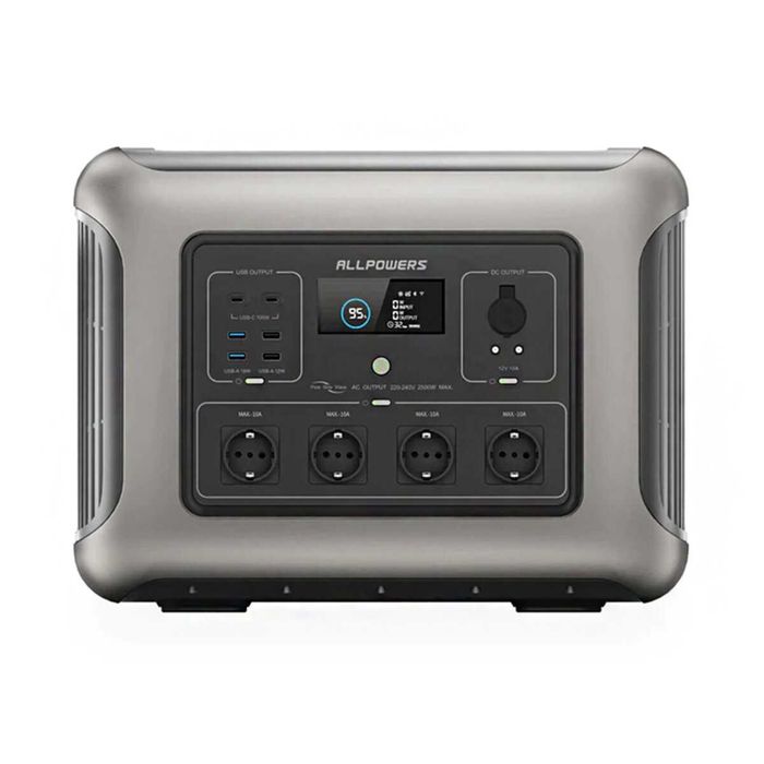 Портативна зарядна станція ALLPOWERS R2500 LiFePO4 (2500Вт)