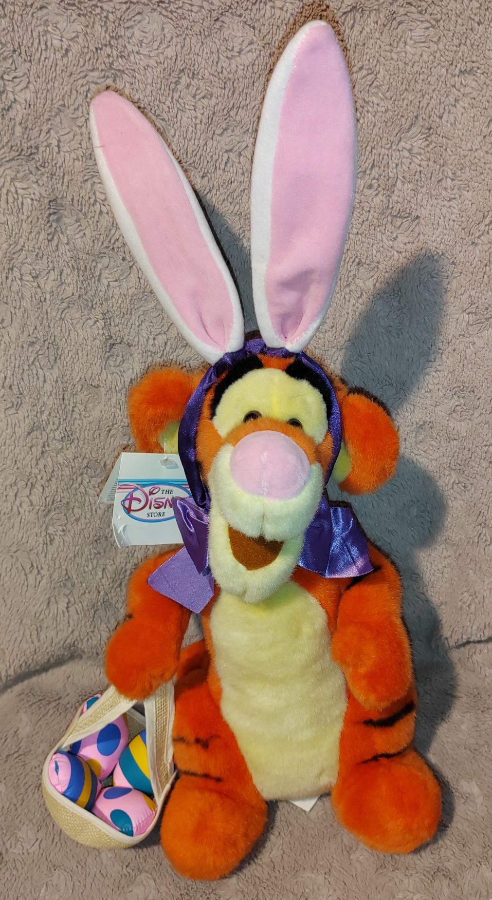 Disney Store Wielkanocny Tygrysek Easter Bunny Tigger Maskotka Kubuś