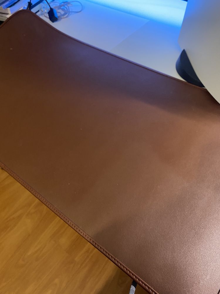 Mousepad de couro sintético