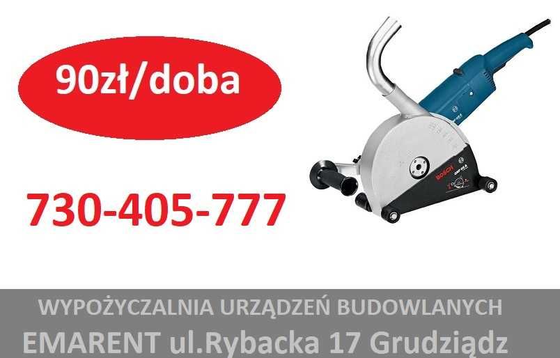 Bruzdownica 230mm wynajem wypożyczalnia budowlana Grudziądz