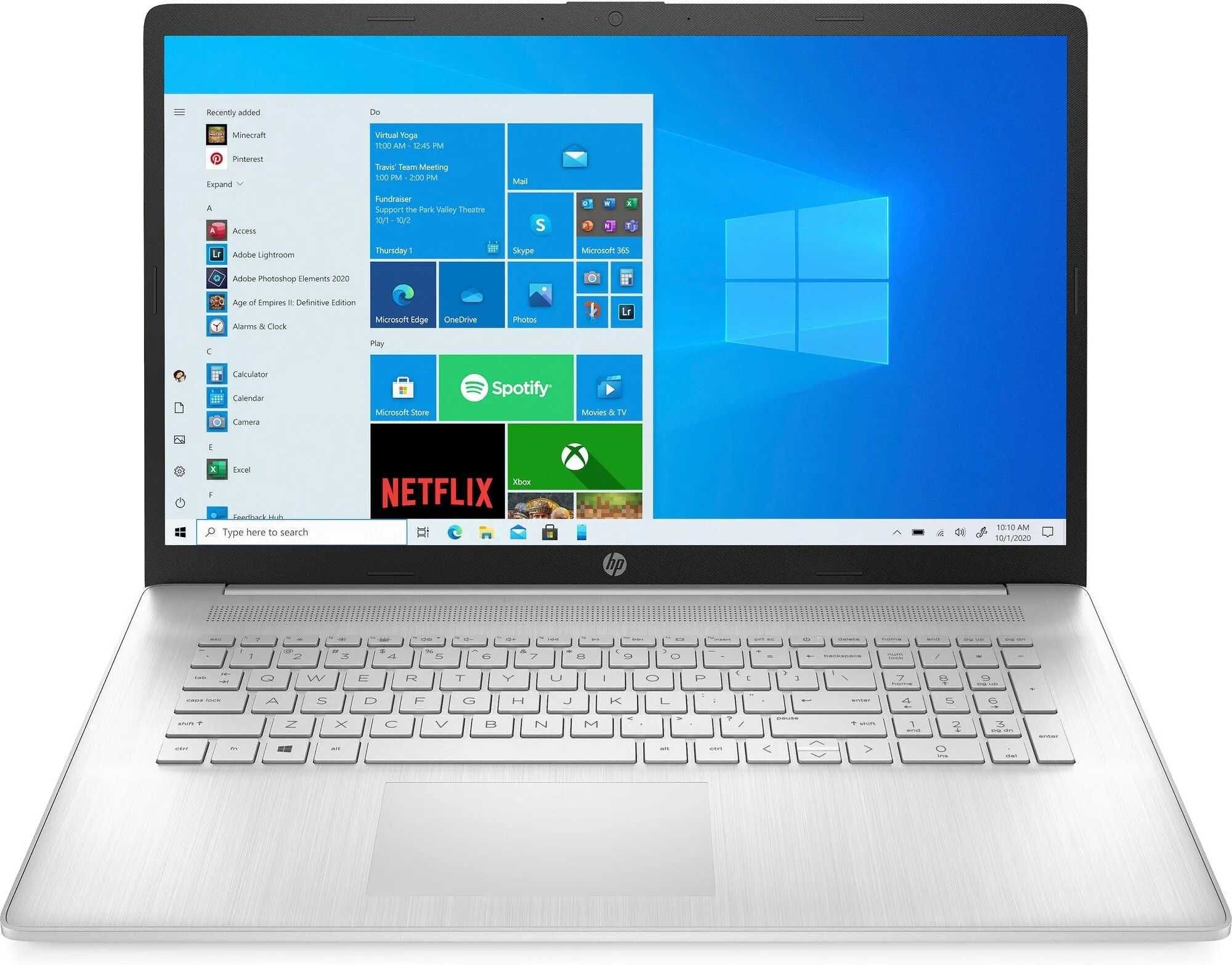 LAPTOP HP 17-CN0019NW 17,3"/N4020/8GB/256GB/win10 Nowy
