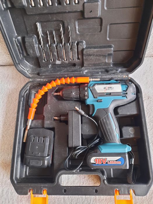 wkrętarko wiertarka akumulatorowa + 2 aku