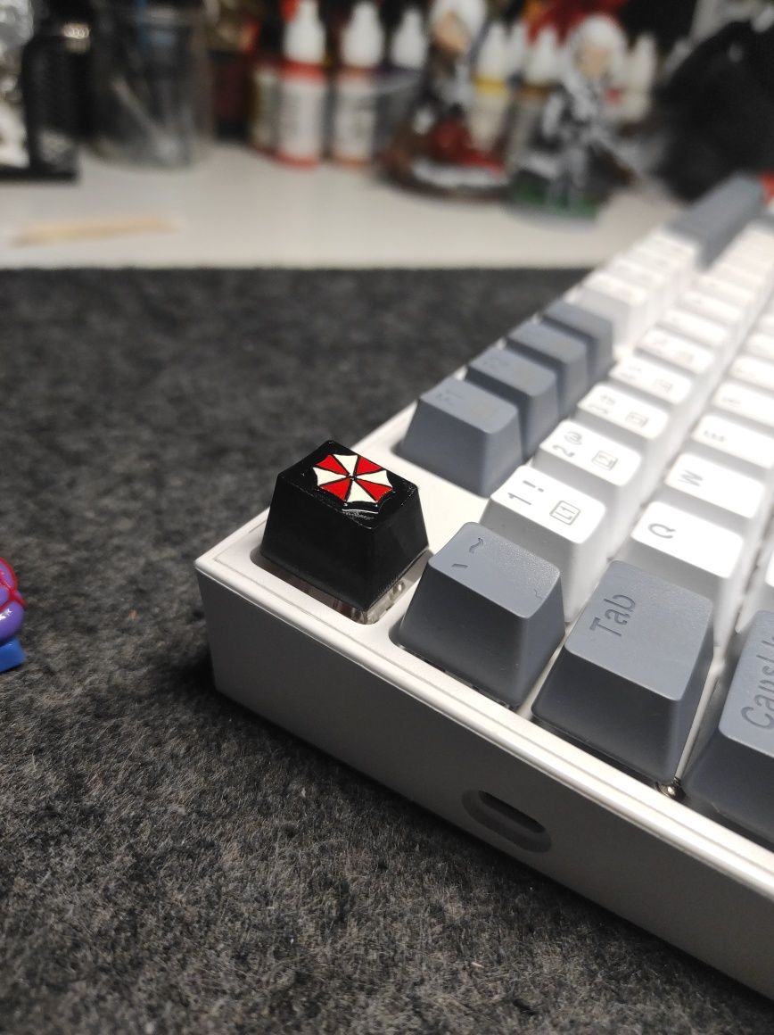 Keycap resident evil