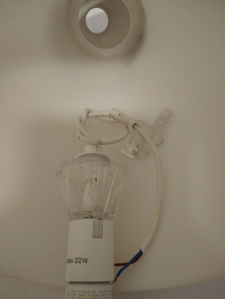 Lampa Melodi IKEA biała