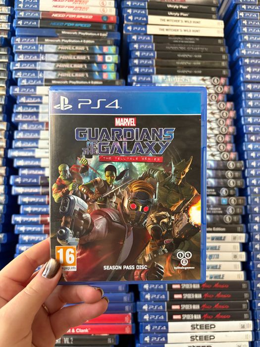 Гра Guardians of the Galaxy  на ps4, диск з грою на пс 4, ліцензія