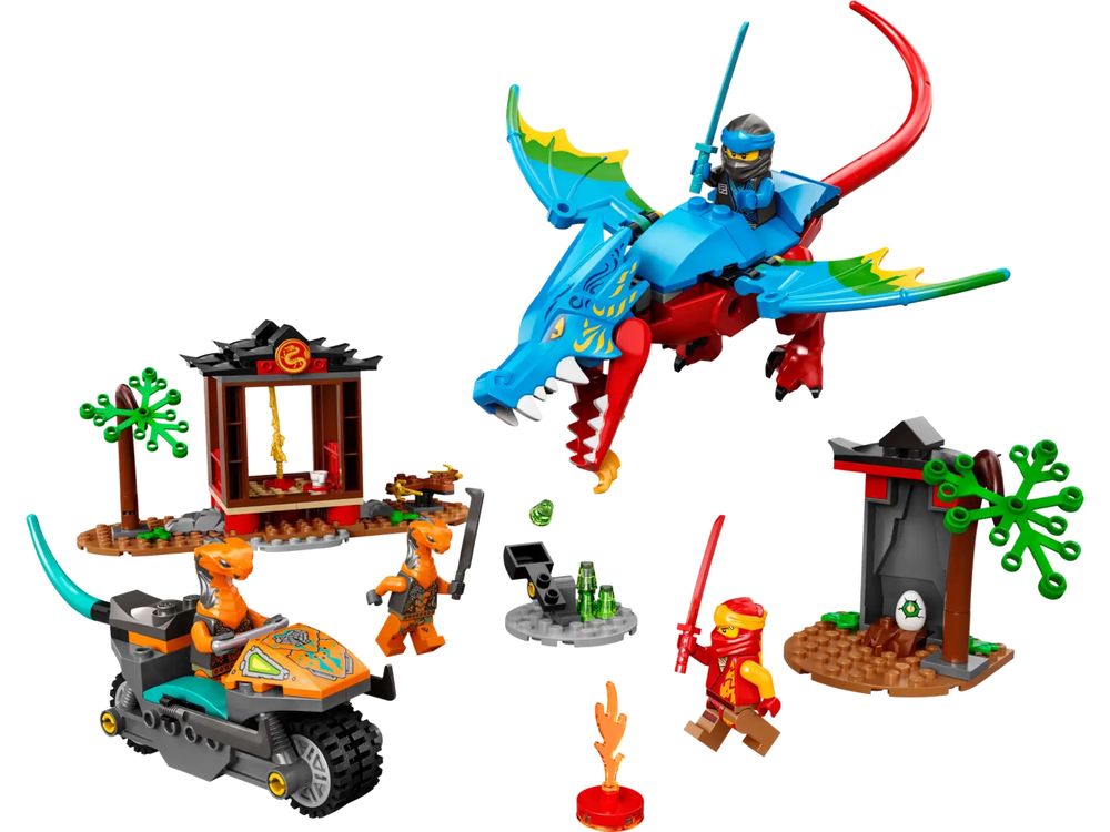 Lego Ninjago 71759 Świątynie ze smokiem Ninja