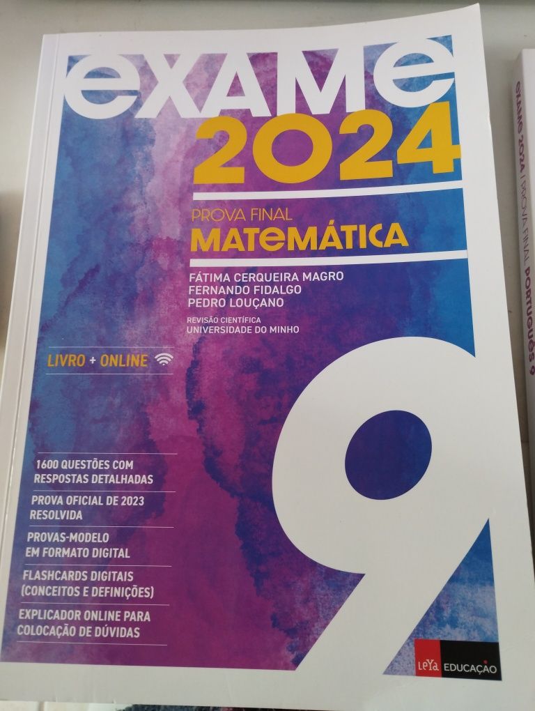 Caderno de preparação para exames nacionais 9 Ano