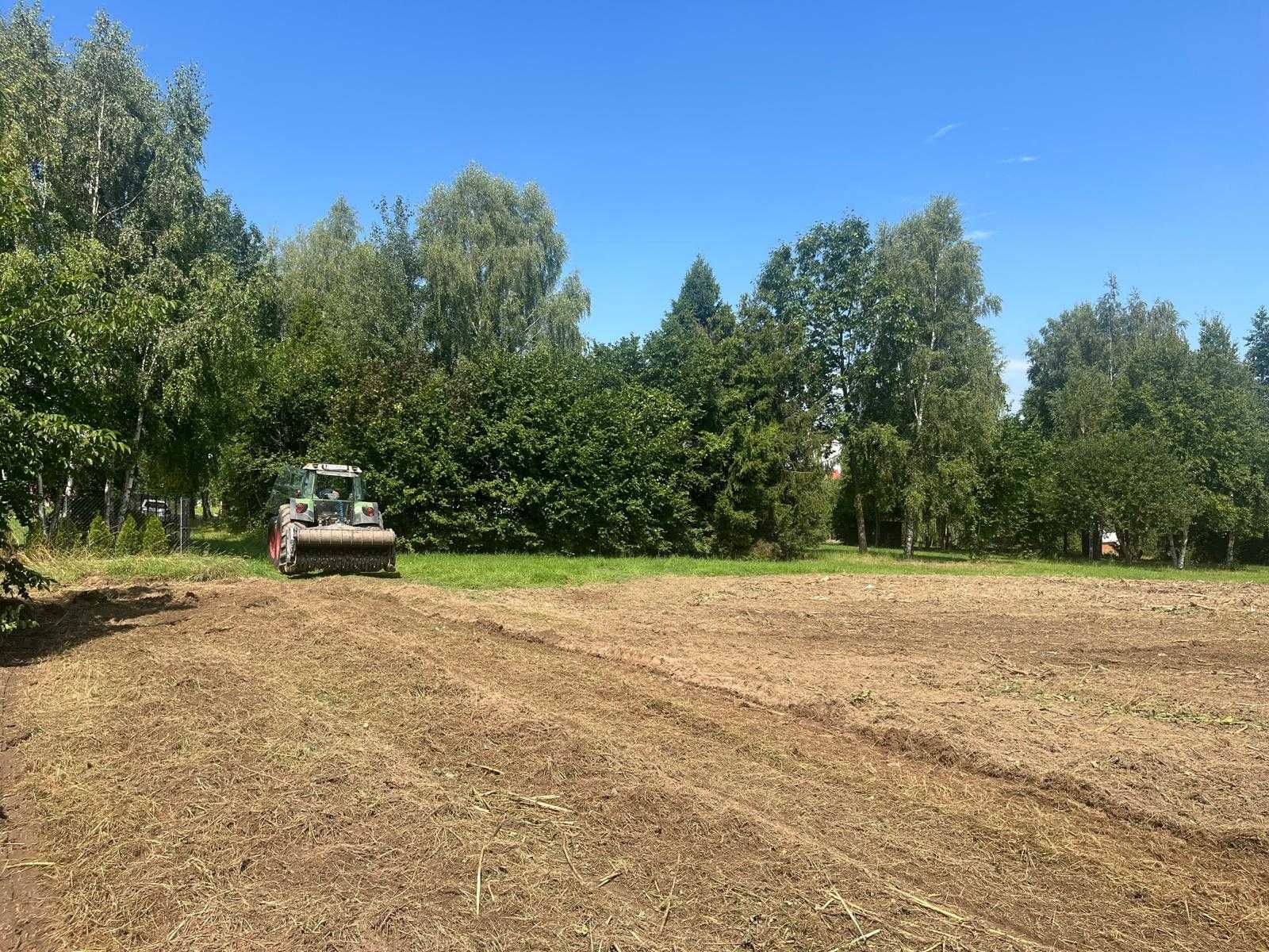 Mulczowanie wgłębne i powierzchniowe Wadowice Karczowanie działek