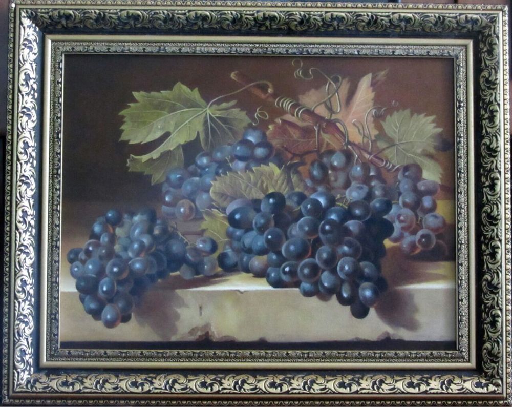 Картина «Черный виноград»