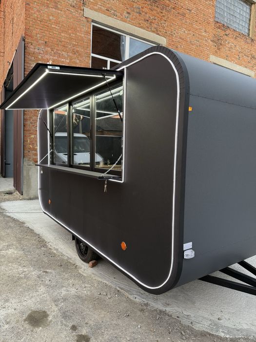 Торговий кіоск-причіп, фастфуд, кавярня, каліфорнія, шаурмічна, бургер