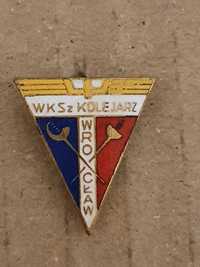 Odznaka klubowa Kolejarz Wrocław - szermierka