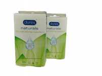 Durex Naturals 20 sztuk prezerwatywy cienkie 98% naturalne  nawilżane